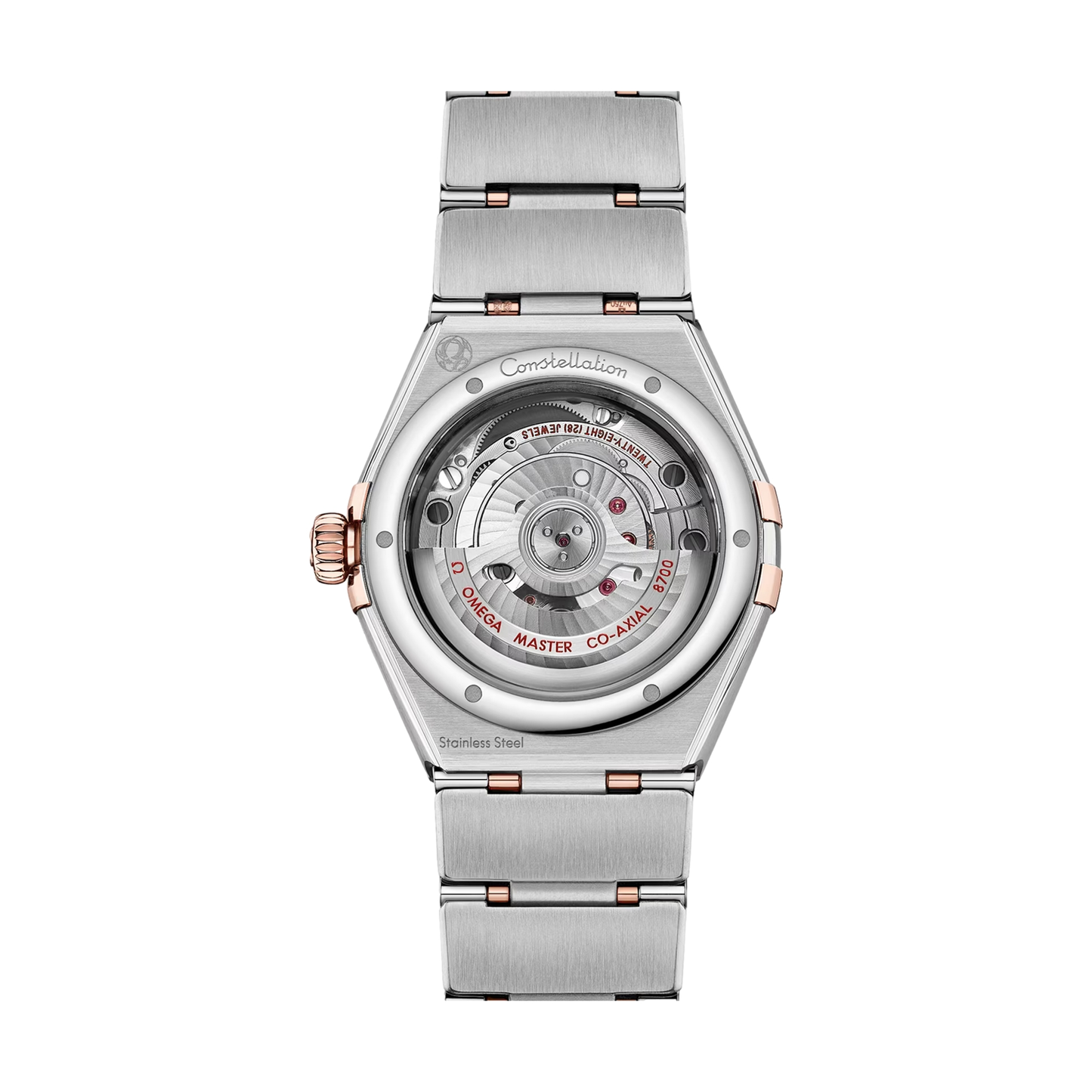 Constellation Sedna™ Or 29 mm - Blanc sur bracelet