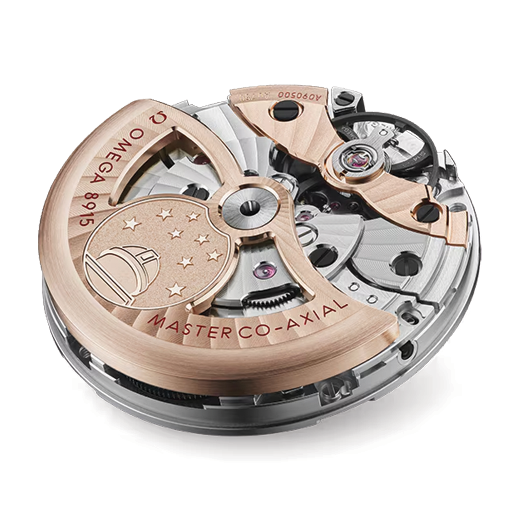 Constellation Observatory Canopus Gold™ 39,4 mm - Silwer op leerband
