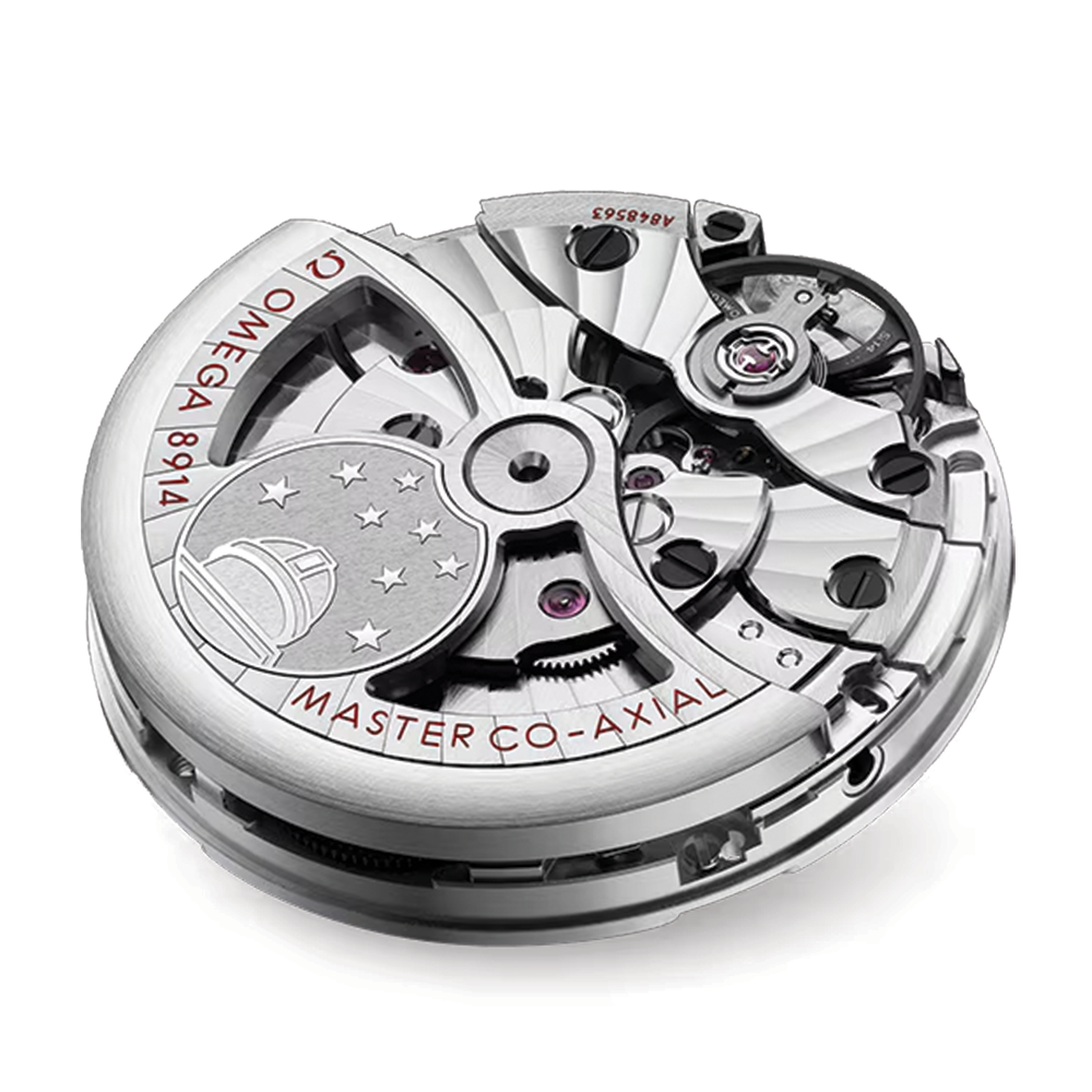 Konstellasie-sterrewag 39,4 mm - Blou op leerband