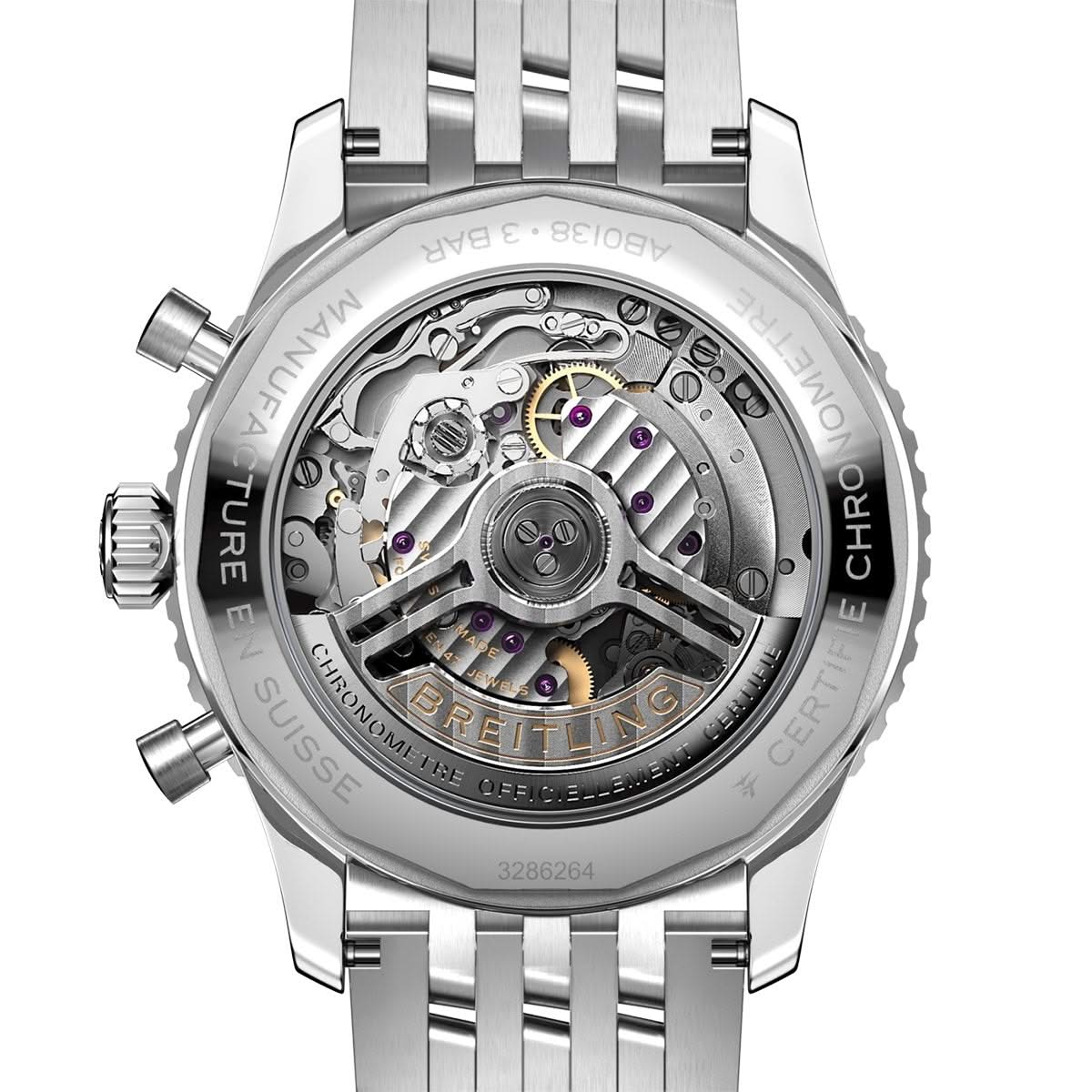 BREITLING Navitimer B01 Chronograph Black Dial 43mm Watch