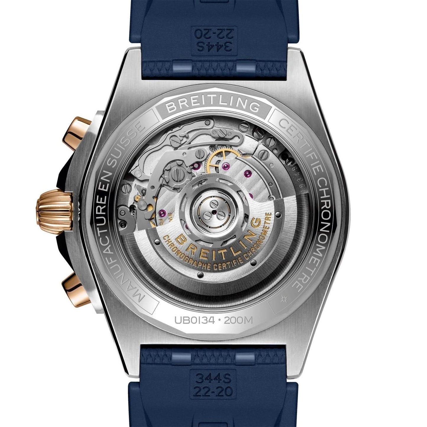 BREITLING Chronomat B01 Chronograph Blue 42mm Horlosie