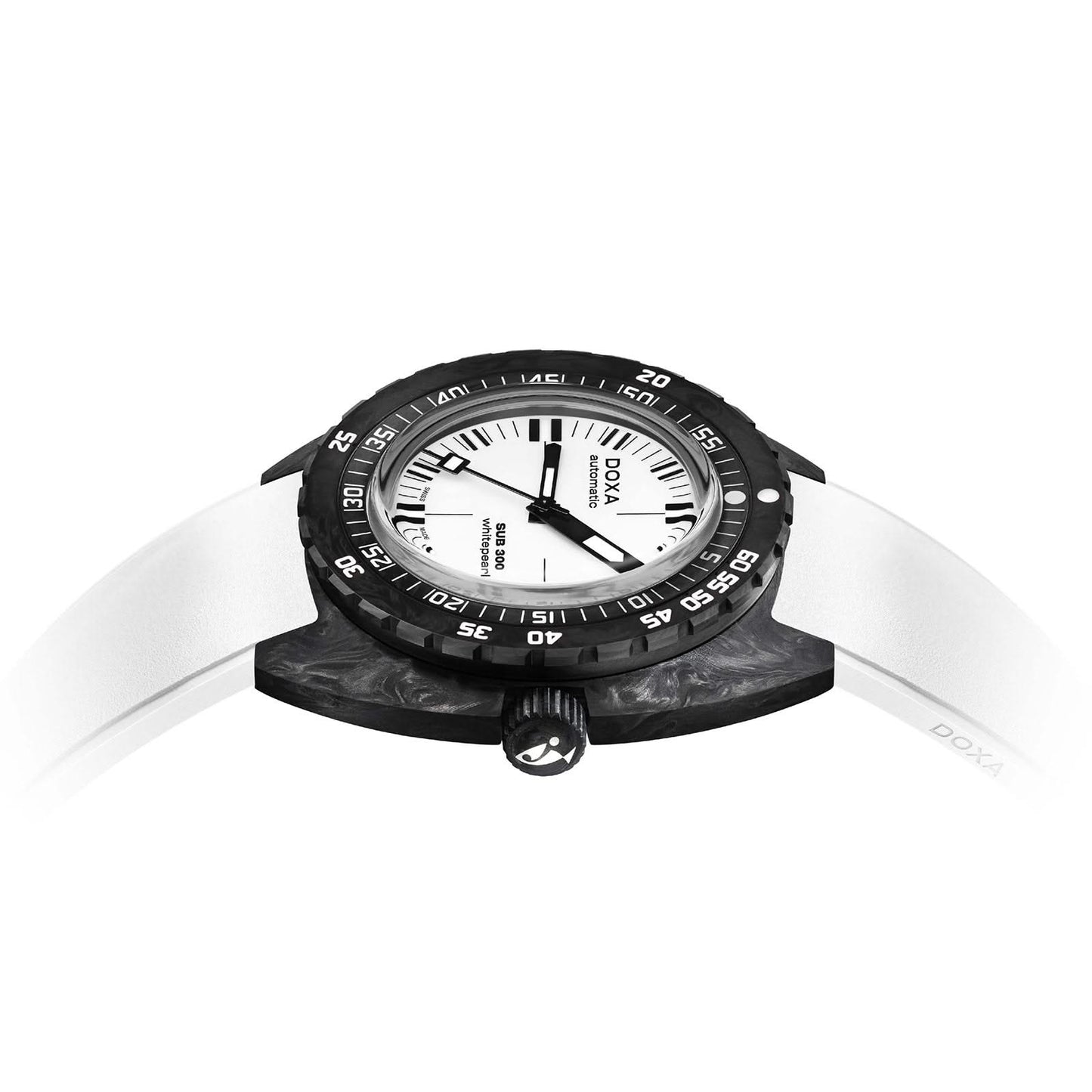 DOXA SUB 300 Carbon Whitepearl Horlosie