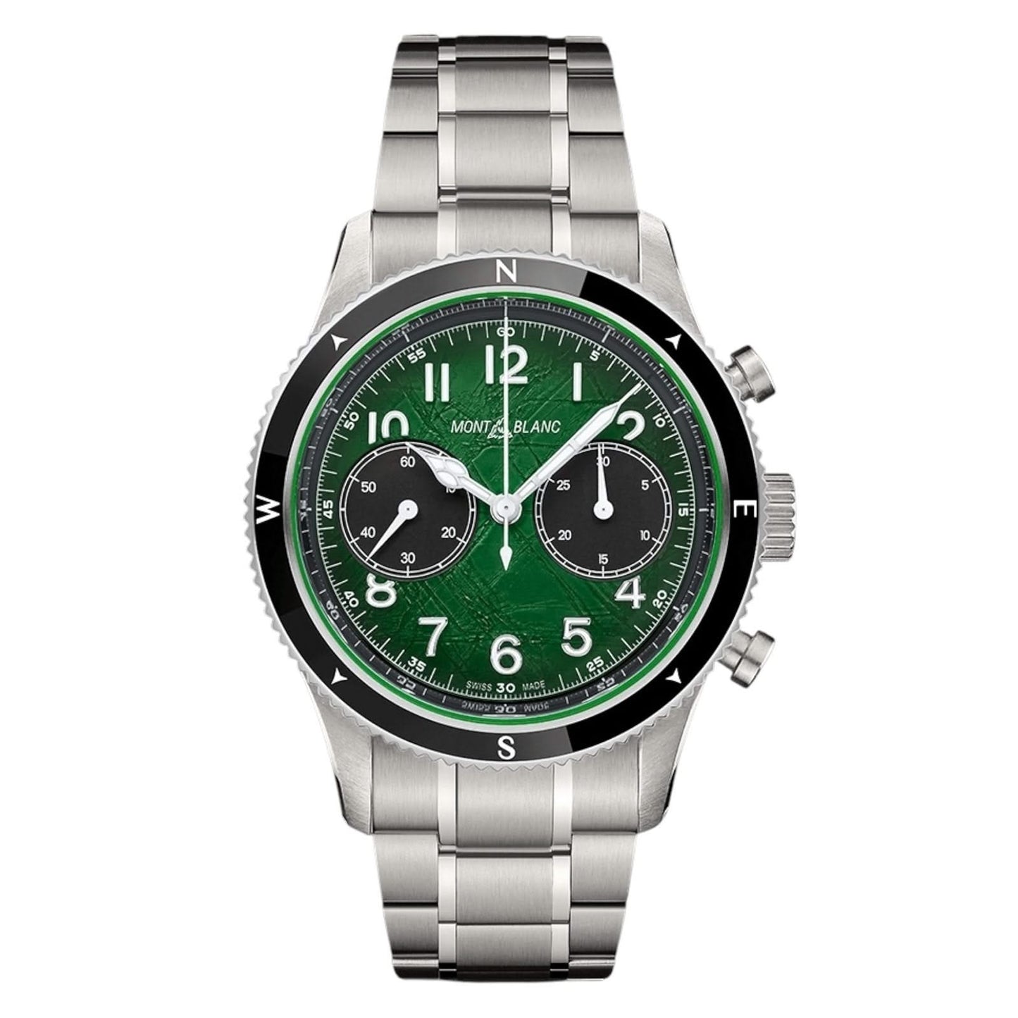 MONTBLANC 1858 Chronograph 0 Suurstof 42mm Horlosie