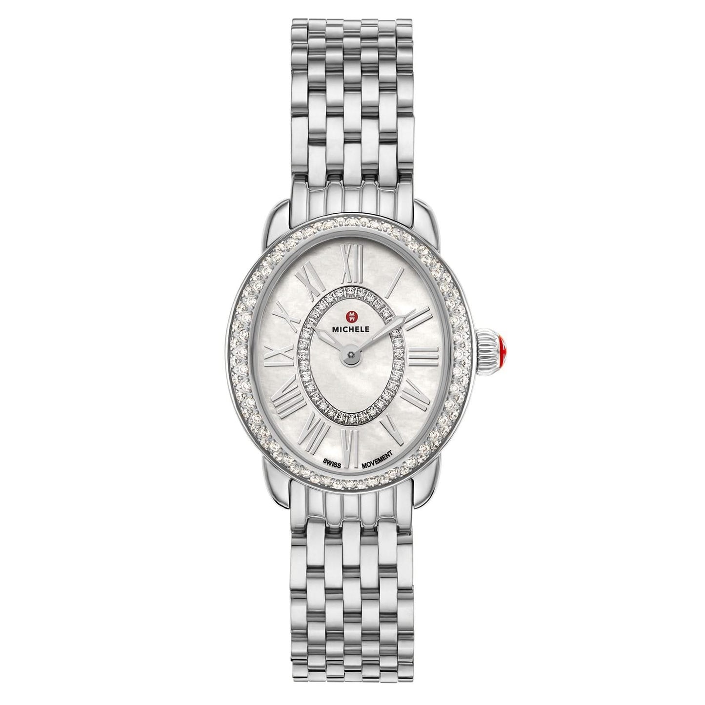 MICHELE Serein Oval Diamond 27mm Horlosie