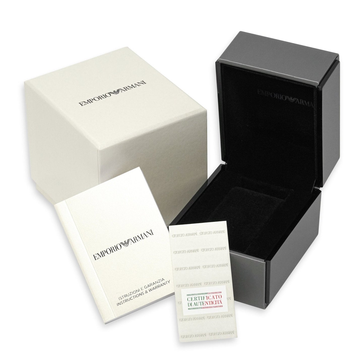 Emporio Armani Men's Watch Classic Black