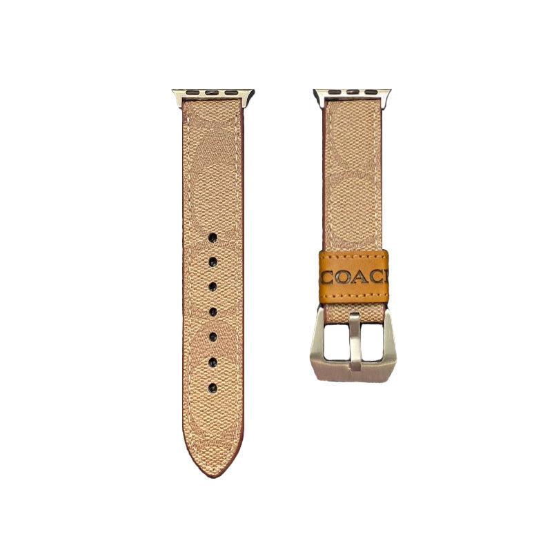 Leather Classic Apple Watch Band Dark brown-YHK244221710