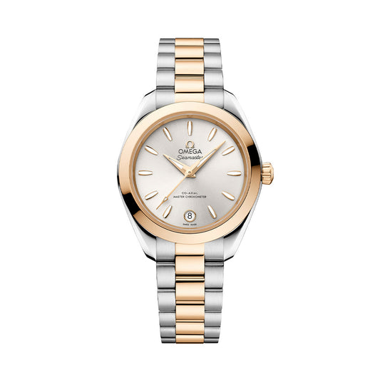 Seamaster Aqua Terra 150M Two-Tone 30mm - Silver on Bracelet