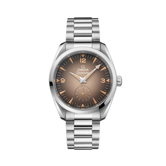 Seamaster Railmaster 38 мм - коричневий на браслеті