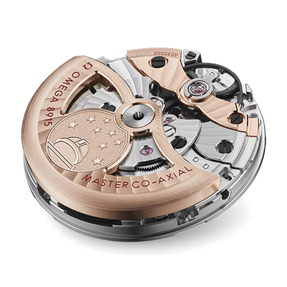 Constellation Observatory Sedna™ goud 39,4 mm - Pienkgoud op leerband