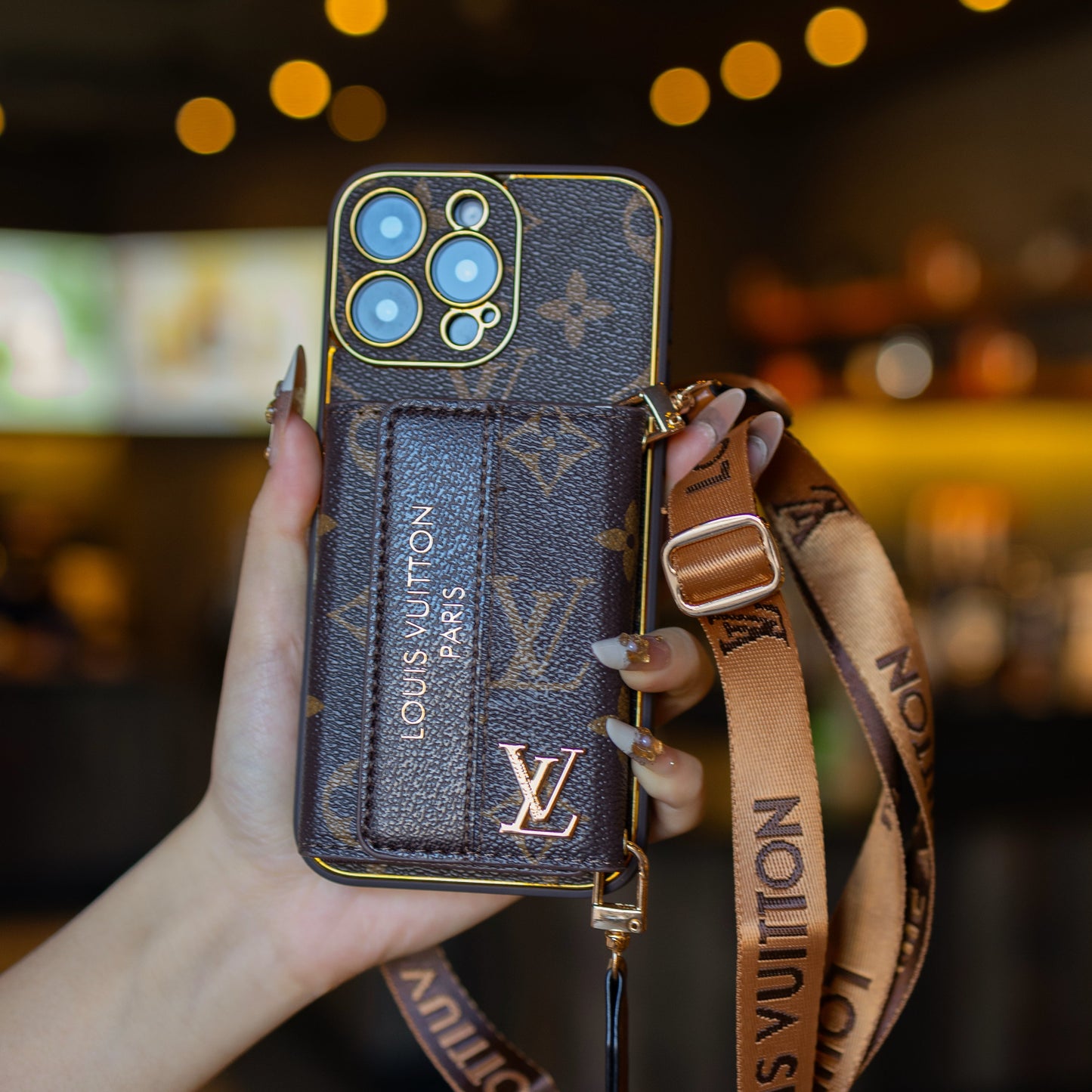 New Classic Luxury Card Holder Phone Case  02
