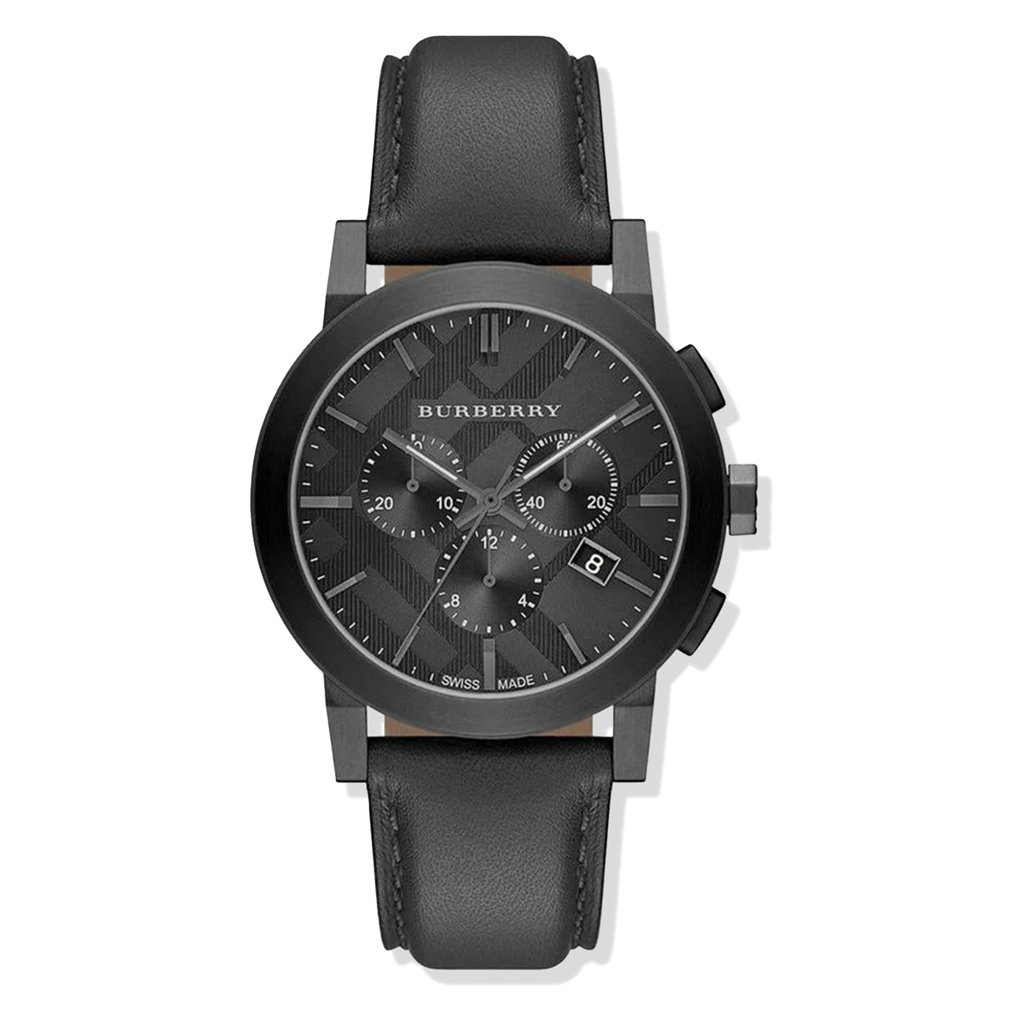 Burberry Men's The City Black Chronograph 42mm Watch