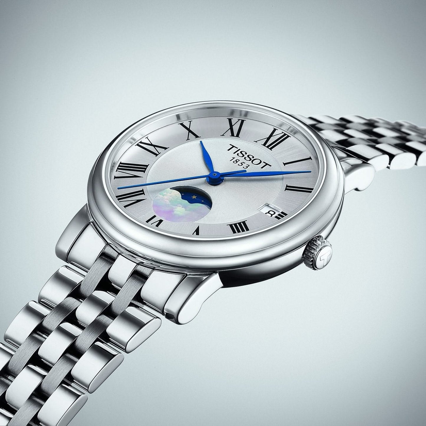 TISSOT Carson Premium Lady Moonphase 32mm horlosie