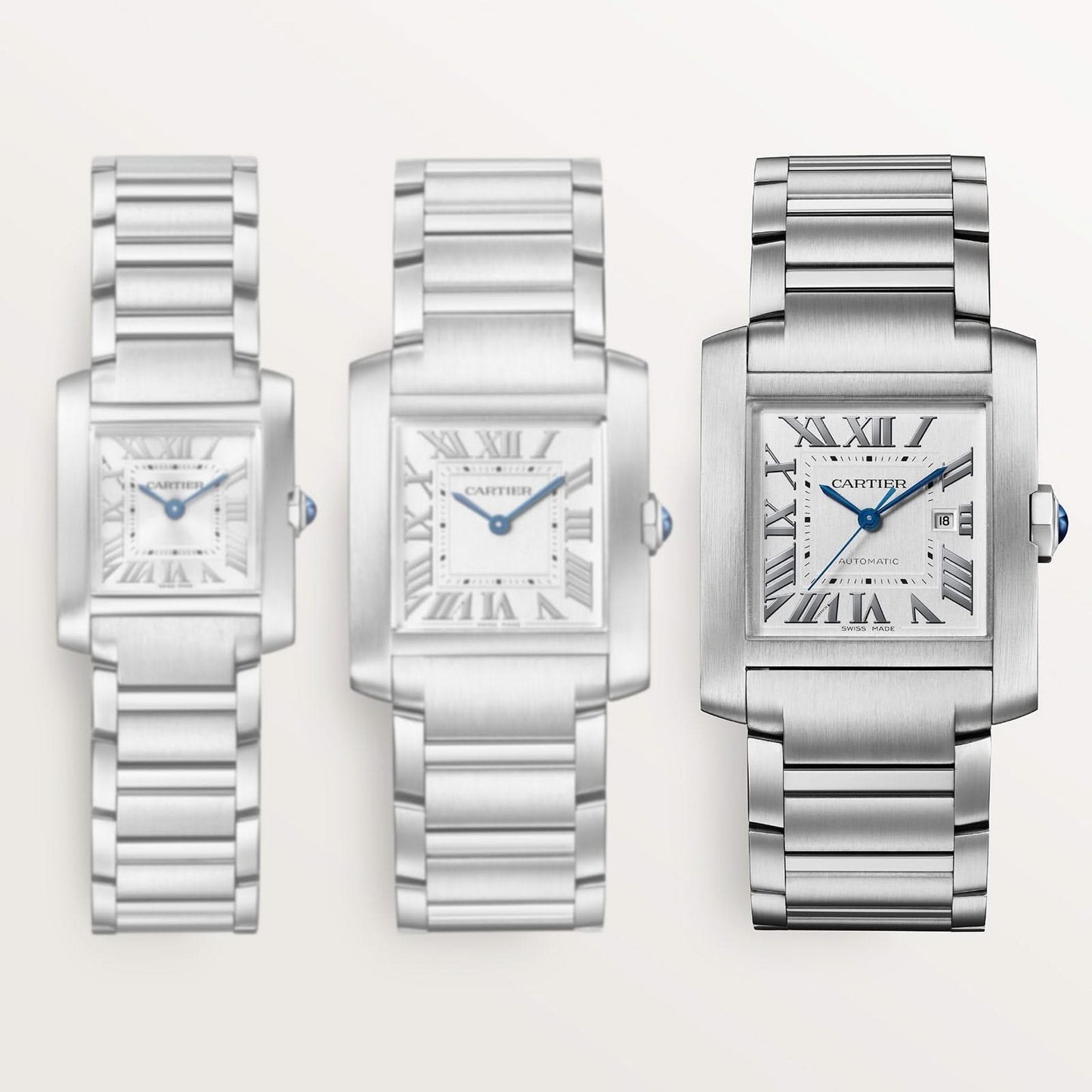 CARTIER Tank Française Groot Horlosie