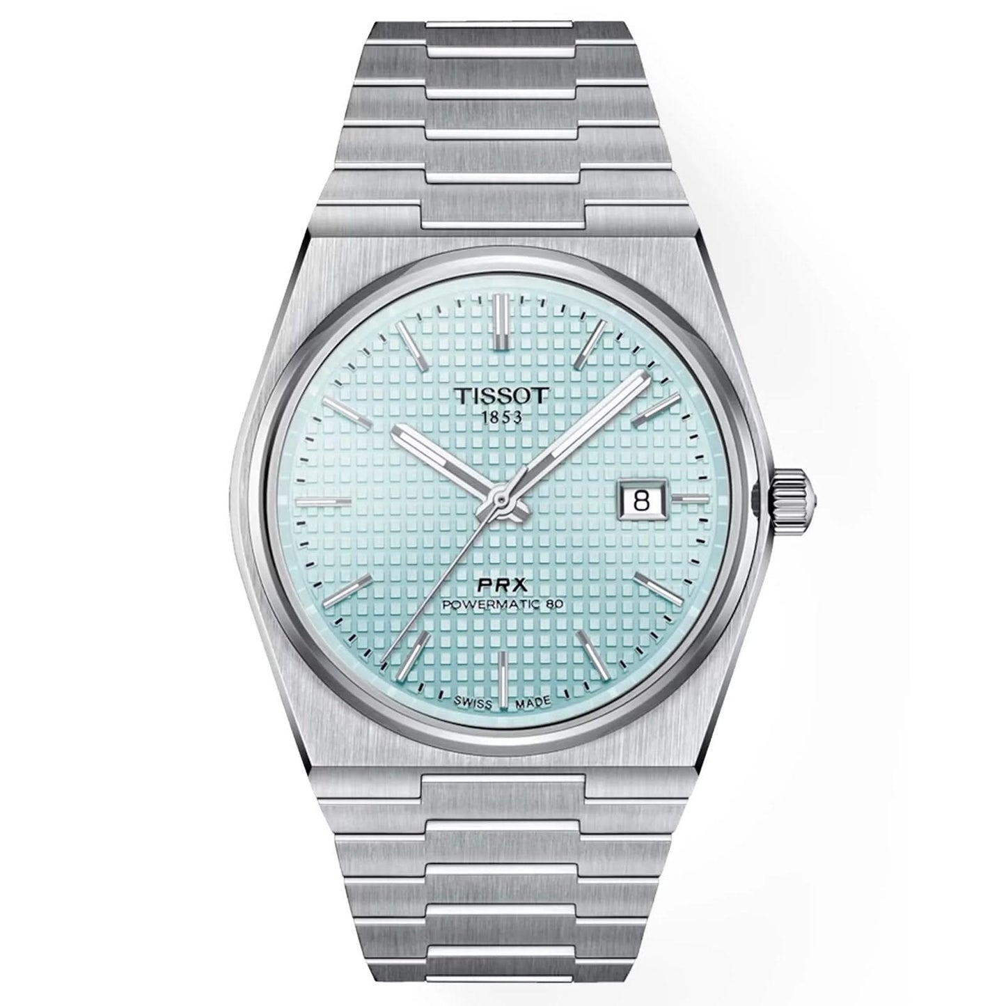 TISSOT PRX Powermatic 80 Ice Blue 40mm Horlosie