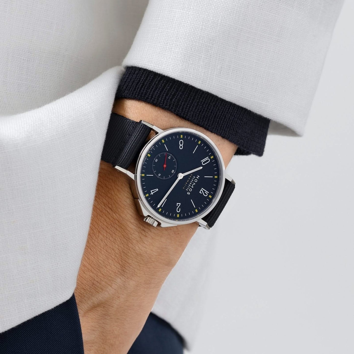 NOMOS Ahoi Neomatik Atlantic 36.3mm horlosie