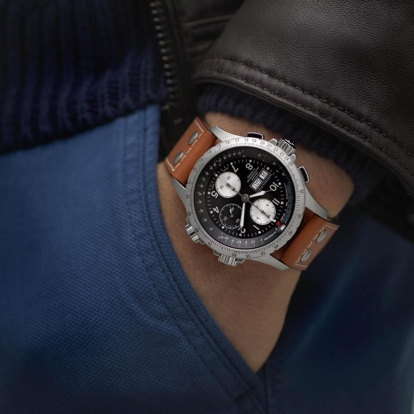 HAMILTON Khaki Aviation X-Wind 44mm Watch