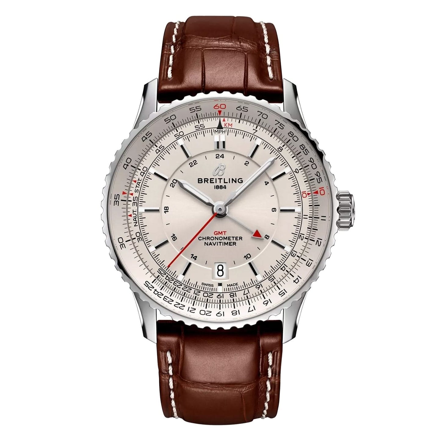 BREITLING Navitimer Outomatiese GMT 41mm Horlosie
