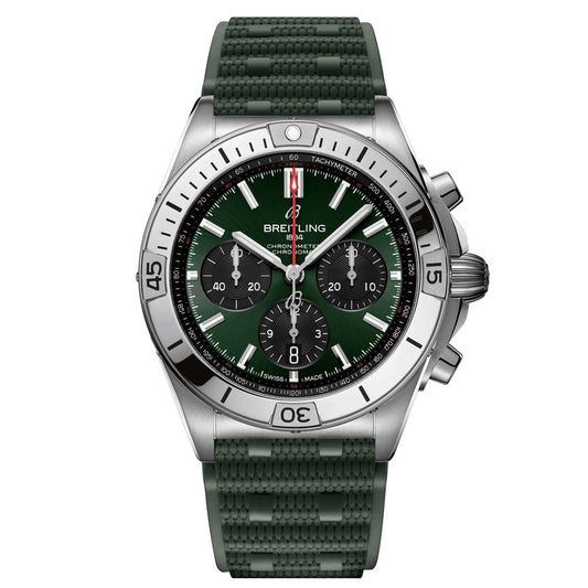 BREITLING Chronomat B01 Chronograph Groen 42mm Horlosie