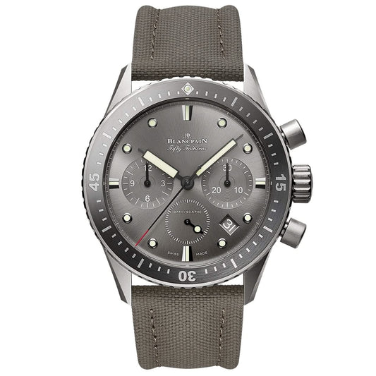 Montre Blancpain Fifty Fathoms Bathyscaphe Chronographe Flyback 43 mm