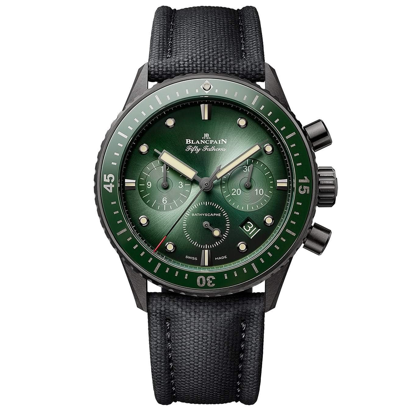 Blancpain Fifty Fathoms Bathyscaphe Chronograph Flyback 43.6mm Watch