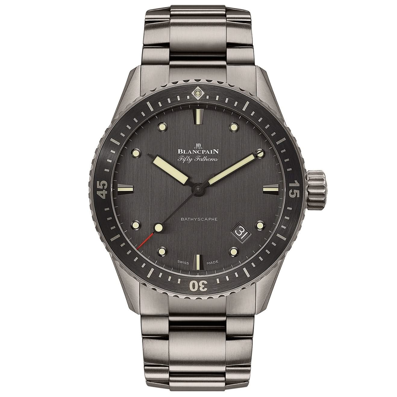 Montre Blancpain Fifty Fathoms Bathyscaphe 43 mm