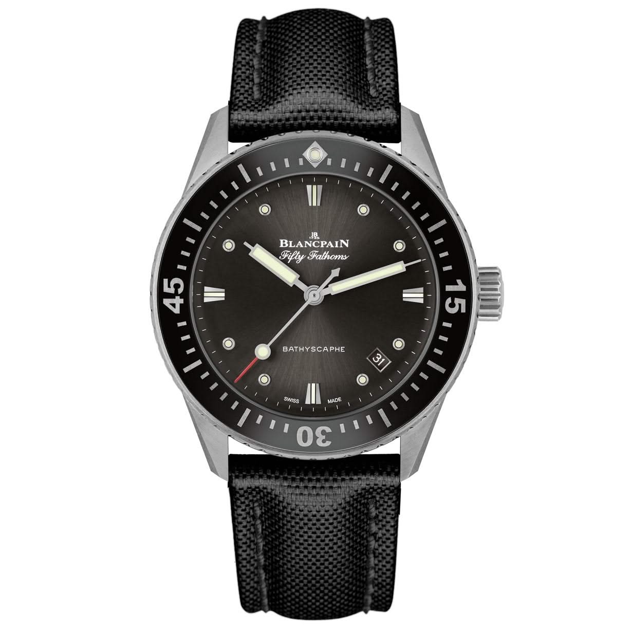 Blancpain Fifty Fathoms Bathyscaphe 38mm Watch