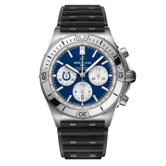 BREITLING Chronomat B01 Indianapolis Colts 42mm horlosie