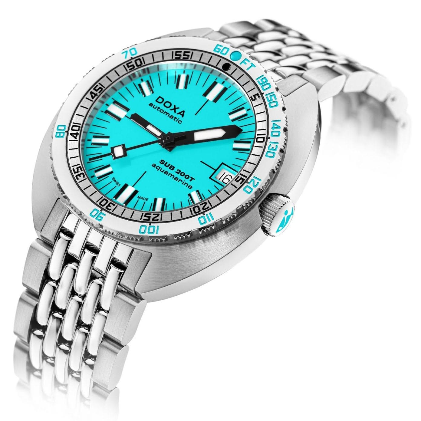 DOXA SUB 200T Aquamarine Watch