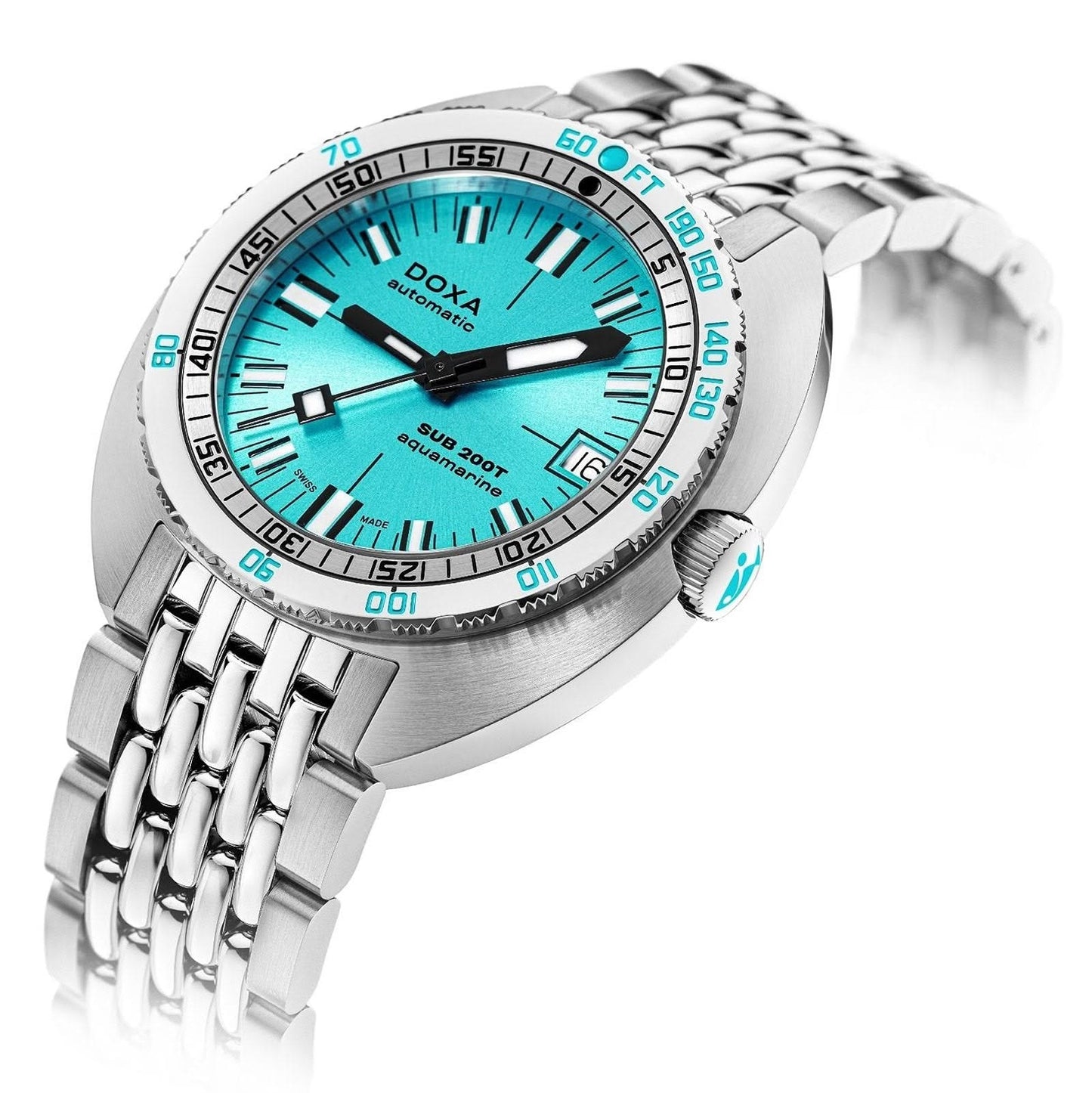 DOXA SUB 200T Aquamarine Horlosie