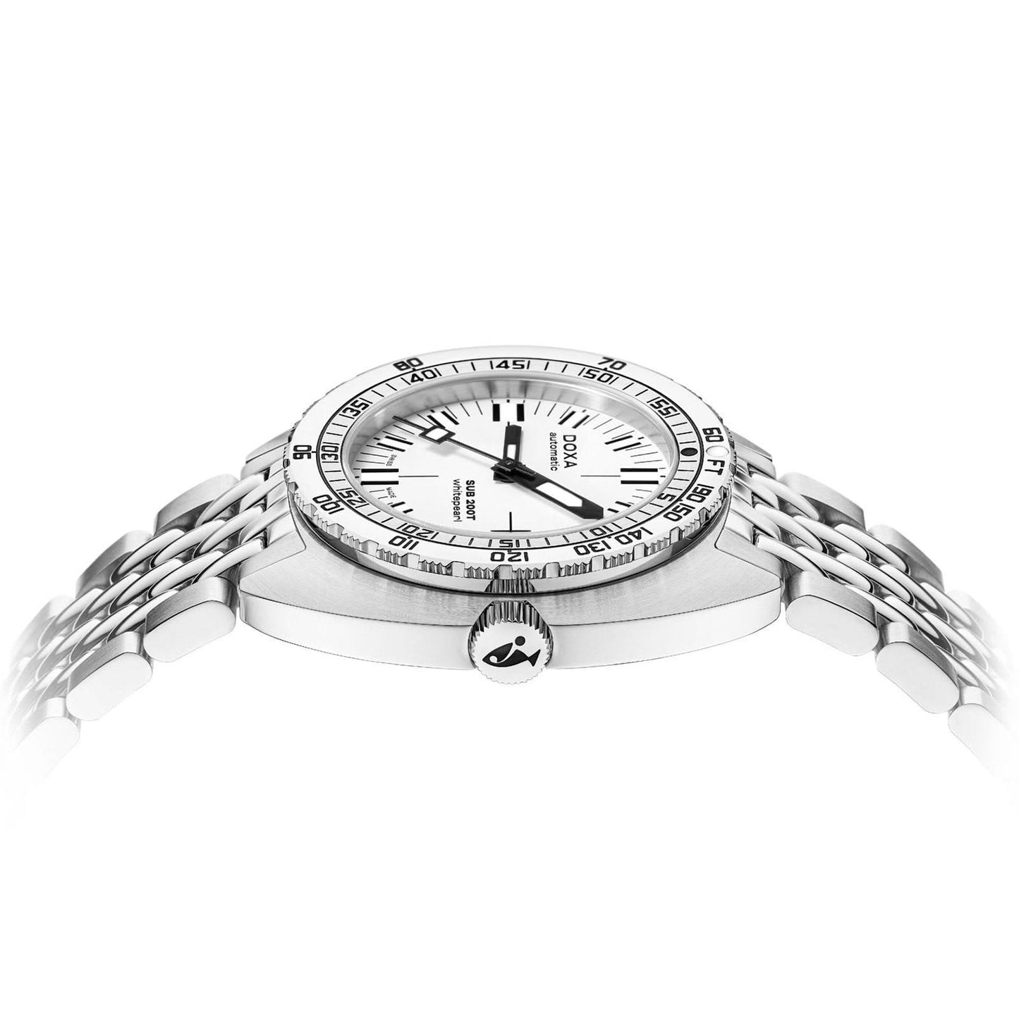 DOXA SUB 200T Whitepearl Horlosie