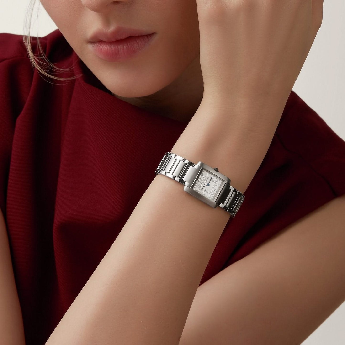 CARTIER Tank Française Klein horlosie
