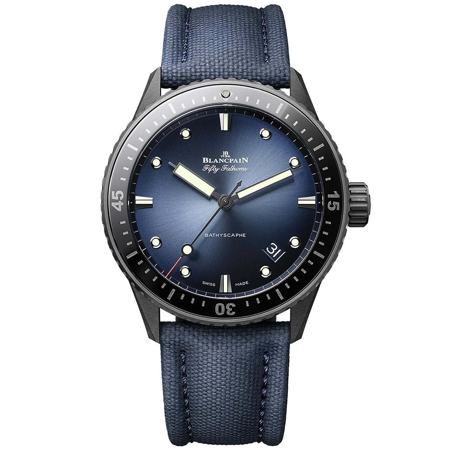 Montre Blancpain Fifty Fathoms Bathyscaphe 43,6 mm