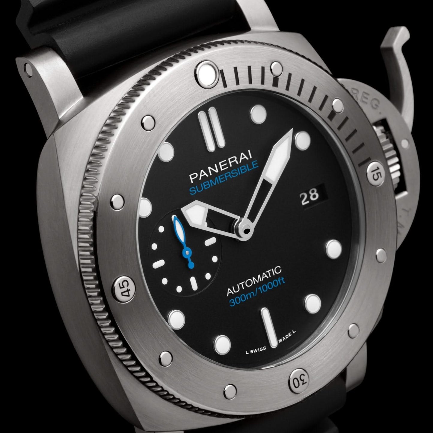 PANERAI Submersible Titanio