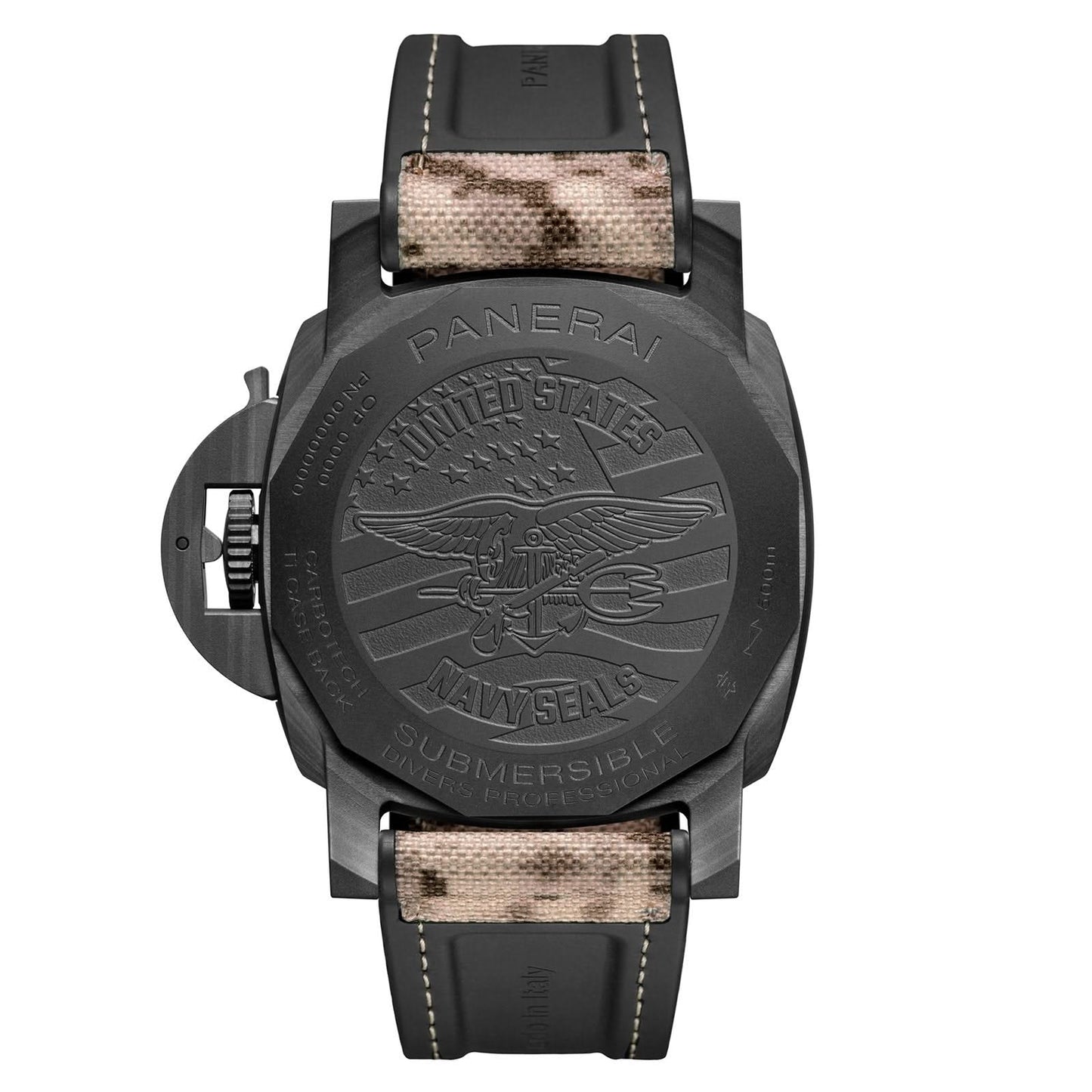Dompelbare QuarantaQuattro GMT Navy SEALs Carbotech™