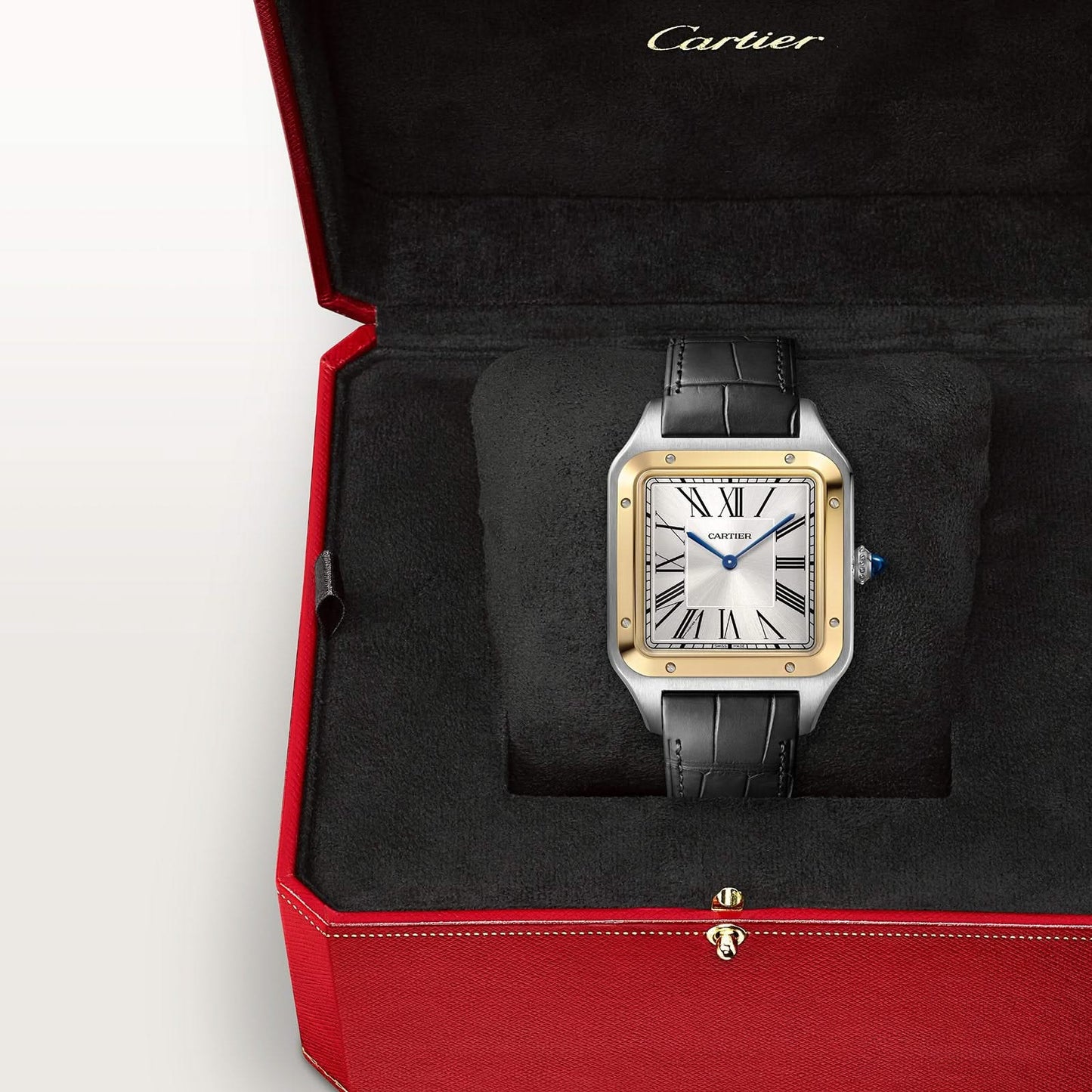 Montre CARTIER Santos-Dumont extra-large 46,6 mm x 33,9 mm