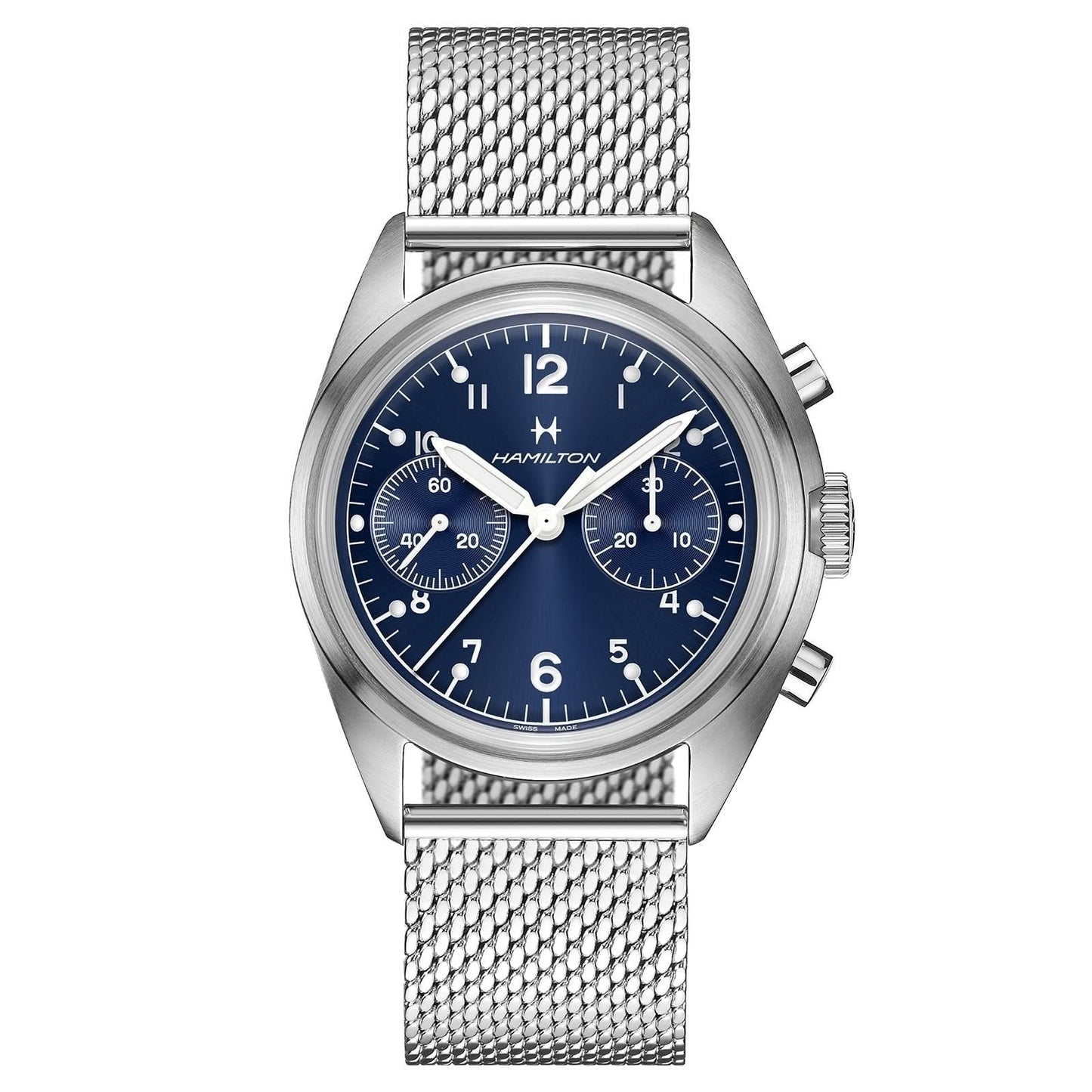 HAMILTON Khaki Aviation Pilot Pioneer Mechanical Chronograph 40mm Watch