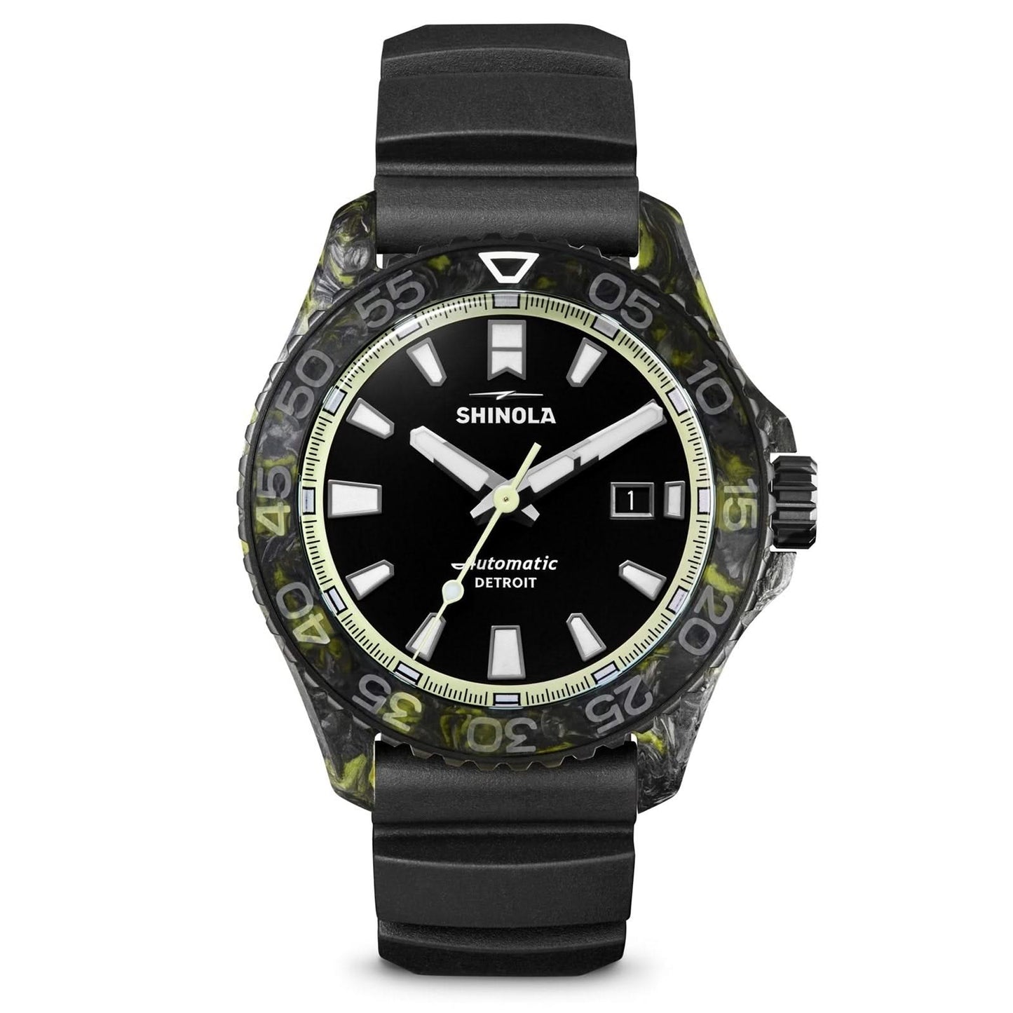 SHINOLA Forged Carbon Monster 45mm Watch