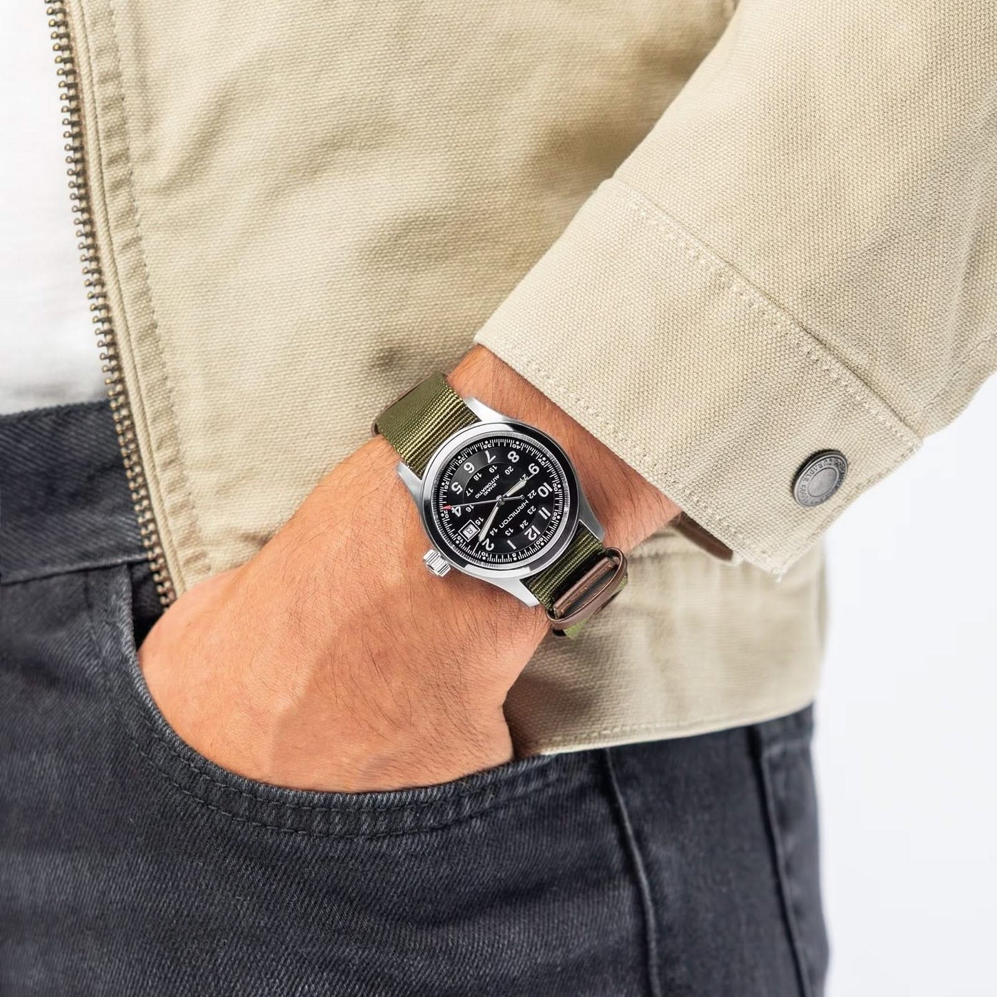 HAMILTON Khaki Field Call Of Duty 38mm Automatic Watch