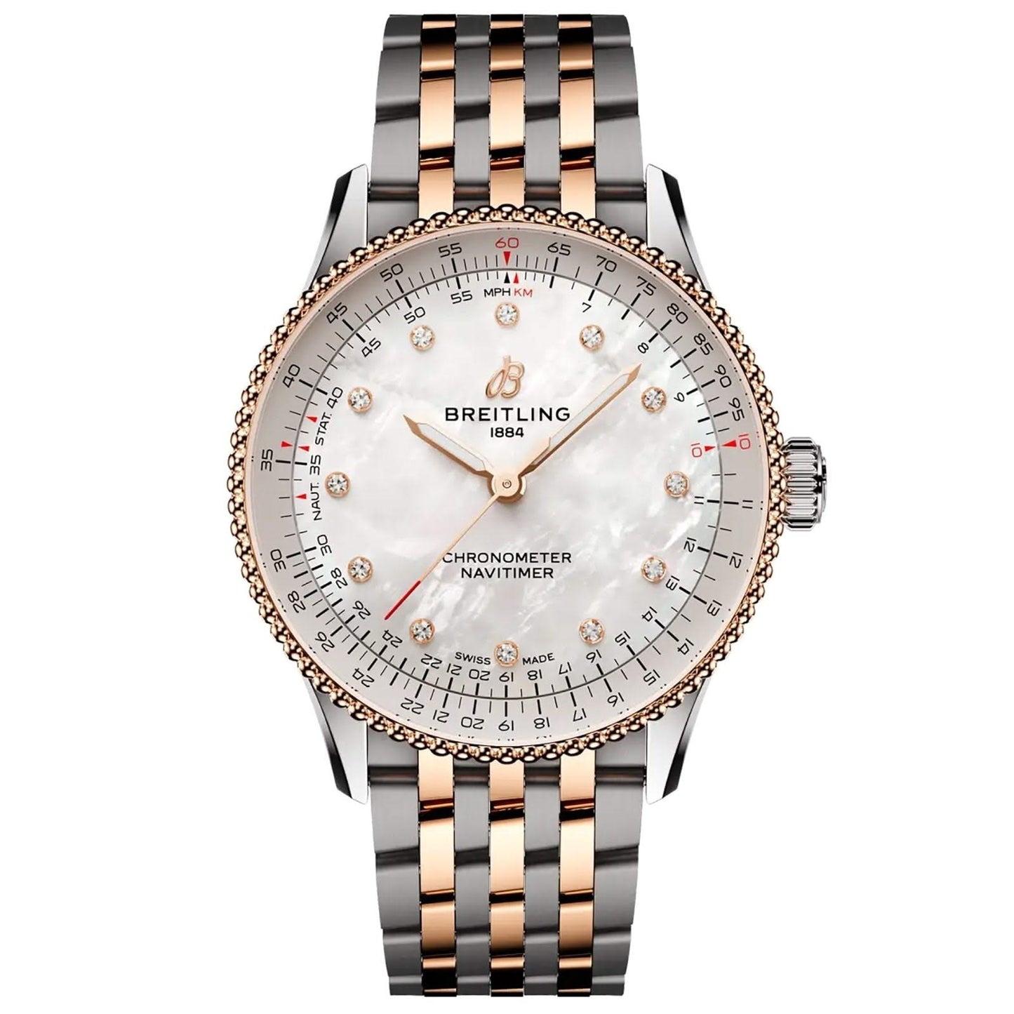 BREITLING Navitimer Outomatiese 36mm Horlosie