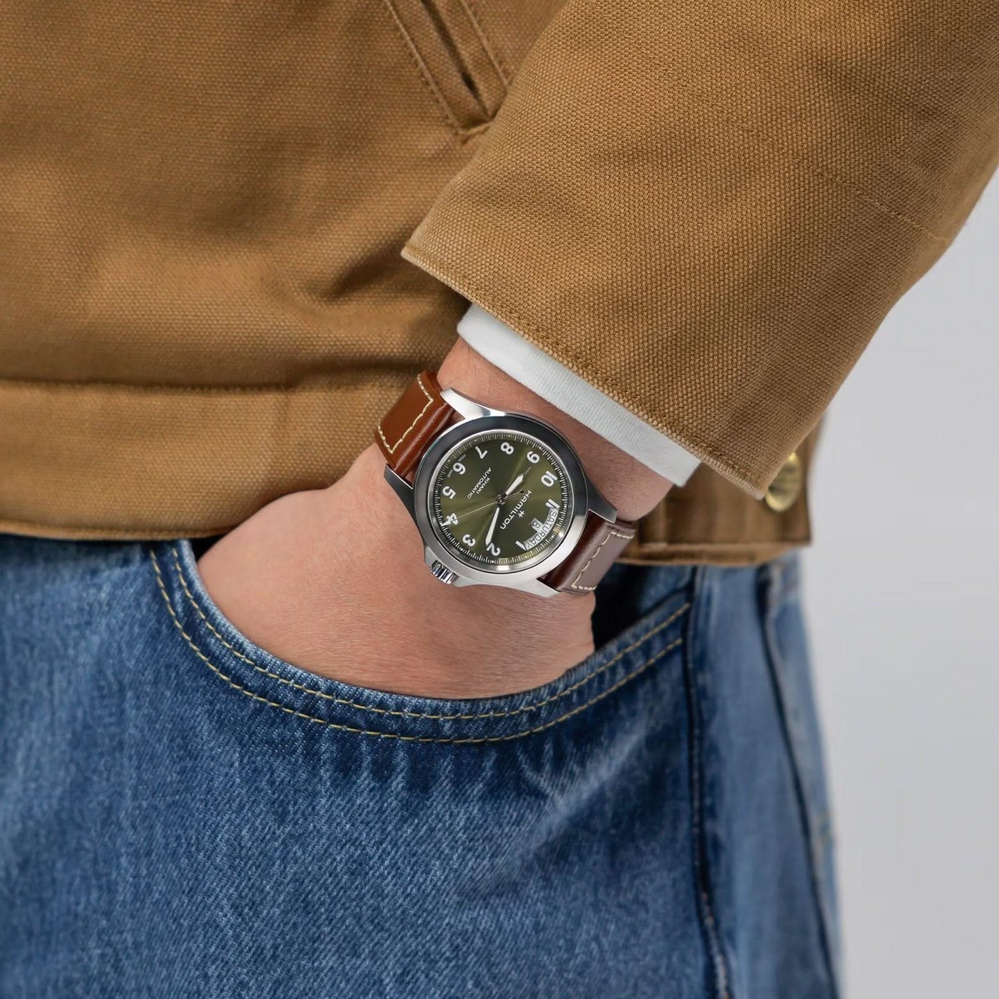 HAMILTON Khaki Field King Day-Date 40mm Watch