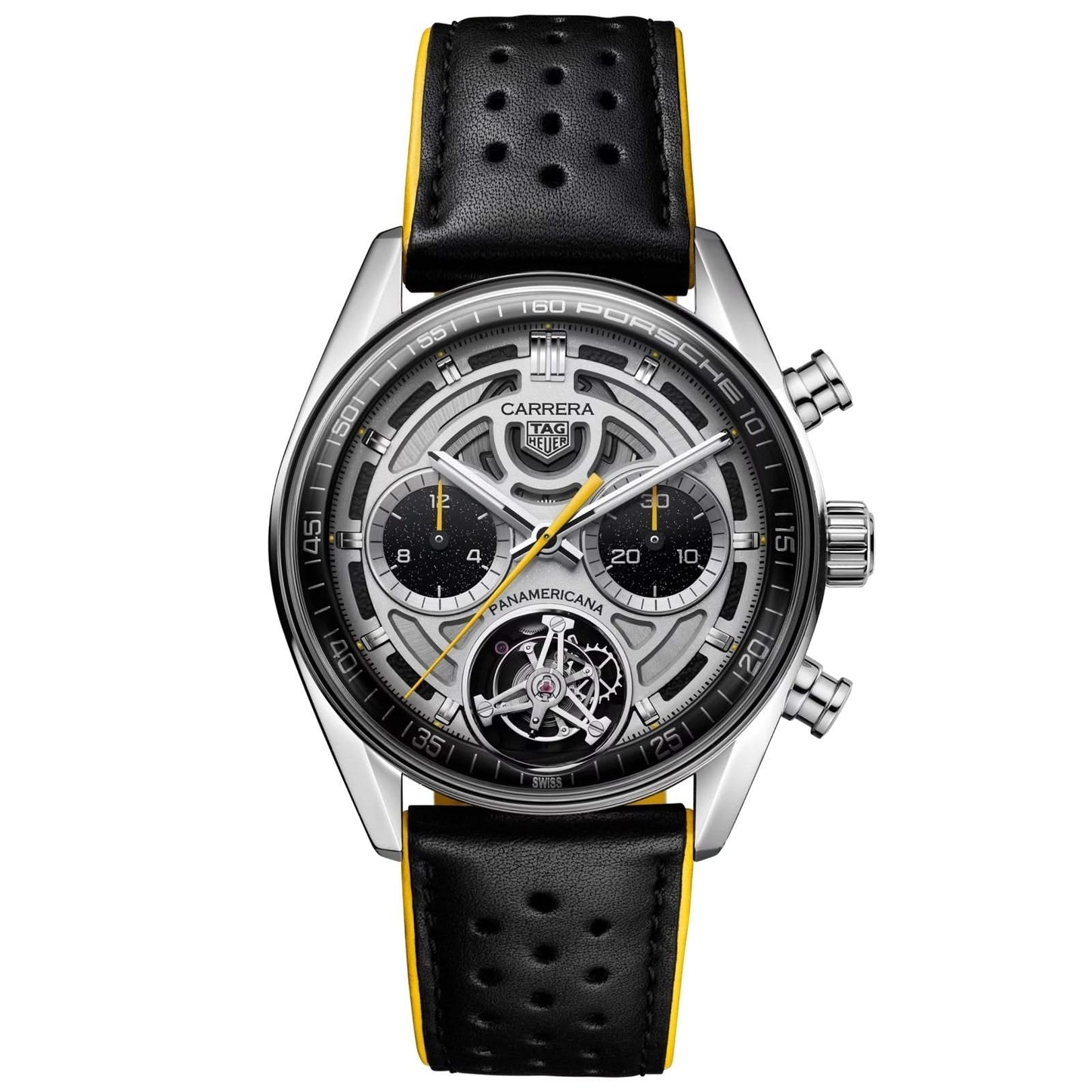 TAG HEUER CARRERA CHRONOGRAPH TOURBILLON X PORSCHE PANAMERICANA