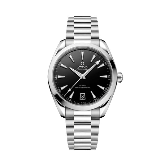 Seamaster Aqua Terra 150M 41 мм - лакований чорний на браслеті
