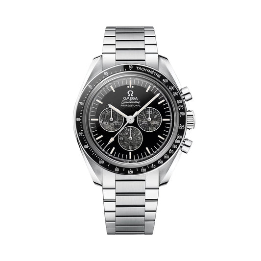 Speedmaster Calibre 321 Platinum 42 мм - чорний на браслеті
