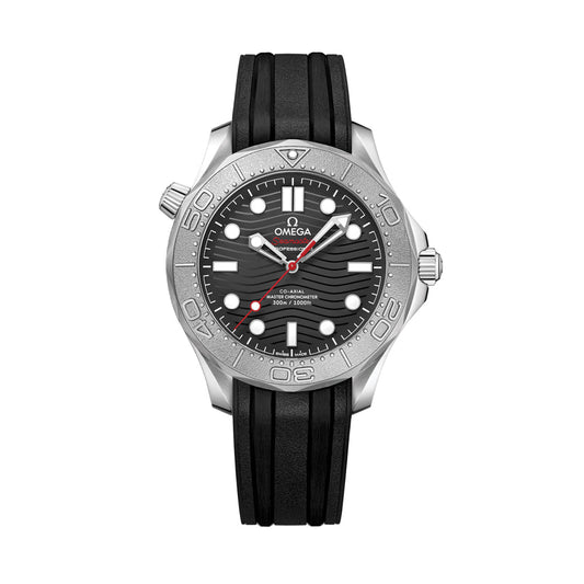 Seamaster Diver 300M Nekton Edition 42 мм - чорний на гумовому ремінці