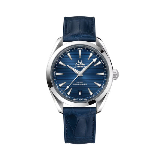 Seamaster Aqua Terra 150M 41mm - Blue on Leather Strap