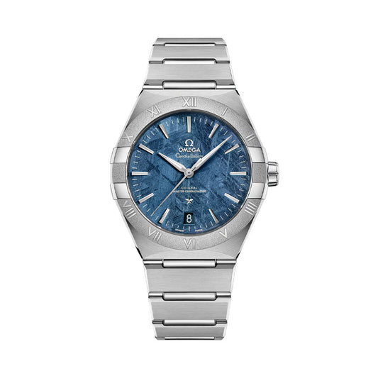 Konstellasie 41mm - Blou Meteoriet op Armband