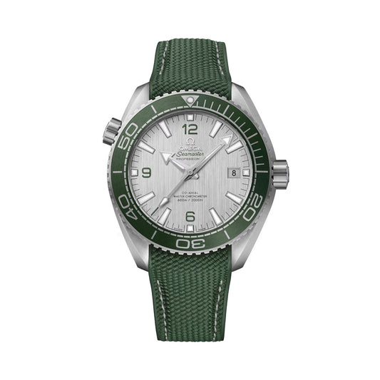 Seamaster Planet Ocean 600M 43,5 мм - сірий на гумовому ремінці