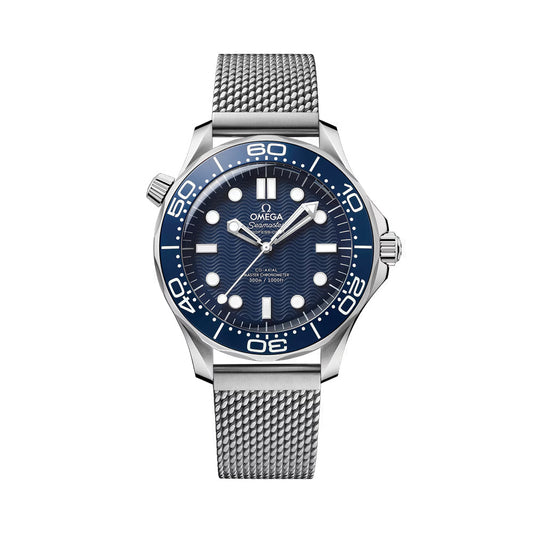 Seamaster Diver 300M James Bond 60th Anniversary Edition 42 мм - синій на браслеті