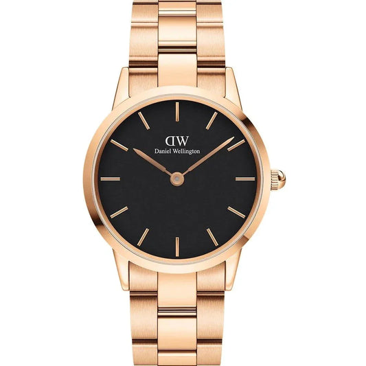 Daniel Wellington Iconic Link Ladies Rose Gold Watch