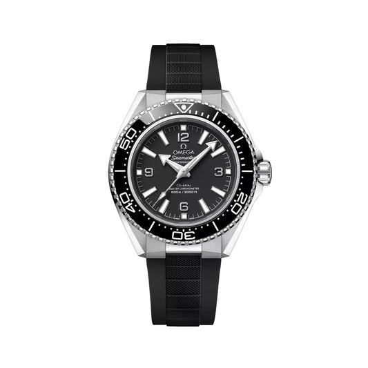 Seamaster Planet Ocean 600M 42 мм - чорний на гумовому ремінці